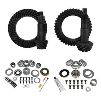 Yukon Gear & Axle® - Front and Rear Ring and Pinion Gear Complete Package