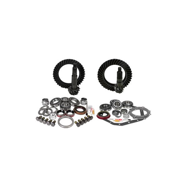 Yukon Gear & Axle® - Front and Rear Thick Ring and Pinion Gear Complete Package