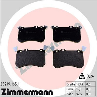Zimmermann® - Front Disc Brake Pad Set