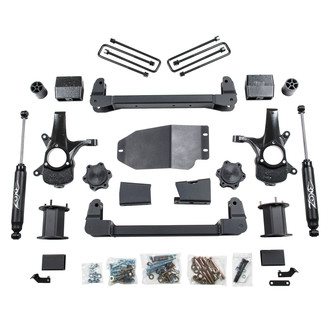 Zone Offroad® - 6.5" x 5" Front and Rear Suspension Lift Kit