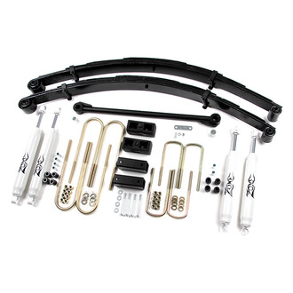 Zone Offroad® - 4" x 3" Front and Rear Suspension Lift Kit
