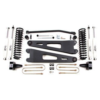 Zone Offroad® - 4" x 3" Radius Arm Front and Rear Suspension Lift Kit