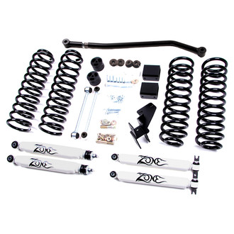 Zone Offroad® - 4" x 4" Front and Rear Suspension Lift Kit