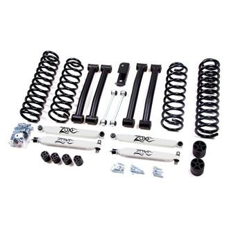 Zone Offroad® - 4" x 4" Front and Rear Suspension Lift Kit