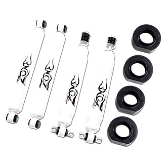 Zone Offroad® - 2" x 2" Front and Rear Coil Spacer Lift Kit
