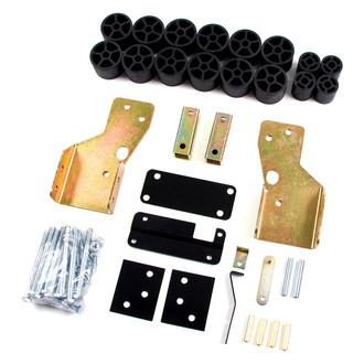 Zone Offroad® - 2" x 2" Front and Rear Body Lift Kit
