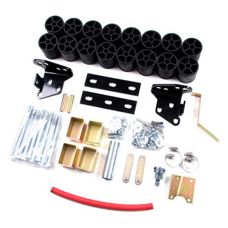 Zone Offroad® - 3" x 3" Front and Rear Body Lift Kit