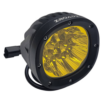 Zroadz® - 45W Round Combo Beam Amber LED Light