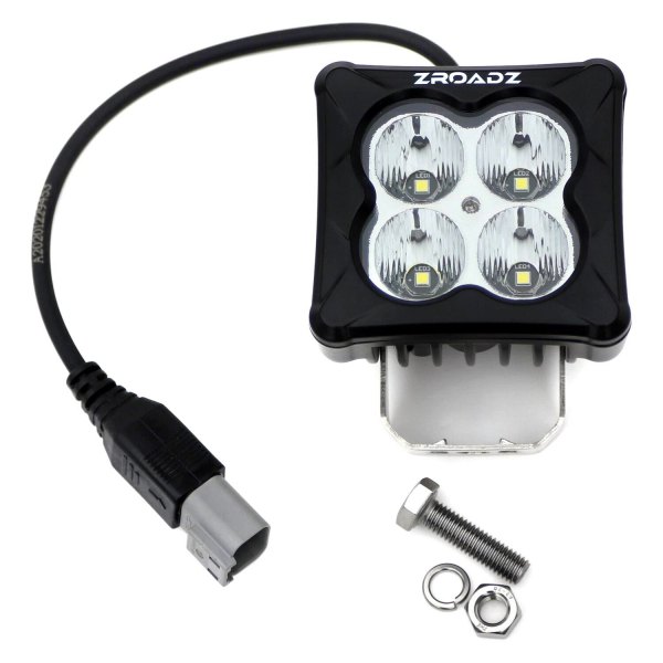 Zroadz® - G2 Series 3" 20W Square Flood Beam LED Light