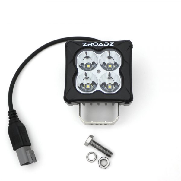 Zroadz® - G2 Series 3" 2x20W Square Spot Beam LED Lights