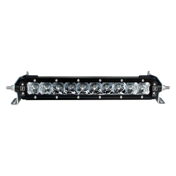 ZROADZ® - Bolt-on 10" 50W Slim Combo Beam LED Light Bar, Front View