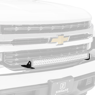 ZROADZ® - Mild Steel Bolt-on Front Bumper Mounts for 30" Curved LED Light Bar