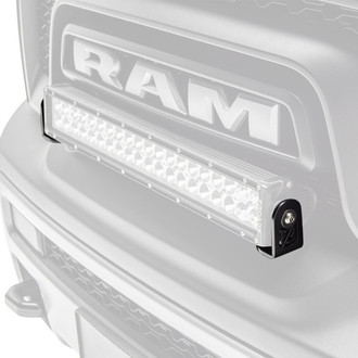 ZROADZ® - Mild Steel Bolt-on Front Bumper Top Mounts for 20" LED Light Bar