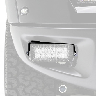 ZROADZ® - Mild Steel Bolt-on Front Bumper Mounts for Two 6" LED Light Bars