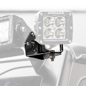 ZROADZ® - Mild Steel Bolt-on Roof Side Mounts for Two 3" LED Pod Lights