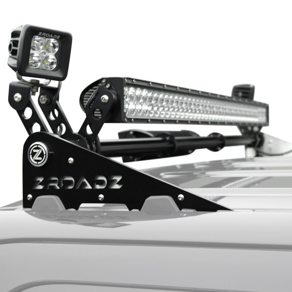 ZROADZ® - Modular Rack MegaWatt 40" Modular Bolt-on 400W Dual Row Combo Beam LED Mounting System with Two 30" and Two 3" Lights