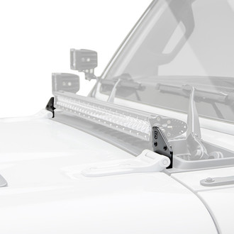 ZROADZ® - Bolt-on Hood Cowl Mounts for 30" Slim LED Light Bars
