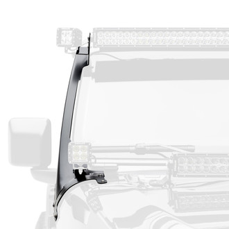 ZROADZ® - Mild Steel Bolt-on Roof Mounts for 52" LED Light Bar and Two 3" LED Pod Lights