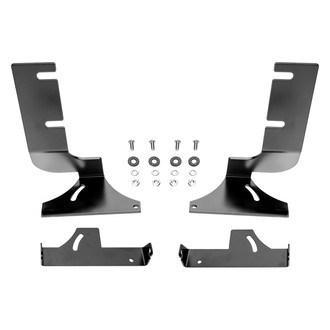 ZROADZ® - Mild Steel Bolt-on Rear Bumper Mounts for Two 6" Slim LED Light Bars