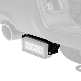 ZROADZ® - Mild Steel Bolt-on Rear Bumper Mounts for Two 6" LED Light Bars