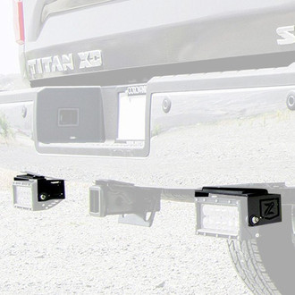 ZROADZ® - Mild Steel Bolt-on Rear Bumper Mounts for Two 6" LED Light Bars