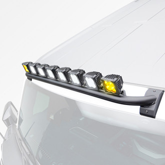 ZROADZ® - Roof Bolt-on 3" 8x20W Cube Flood Beam White/Amber LED Light Kit